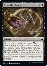Read the Bones (117) [Commander: Dominaria United]