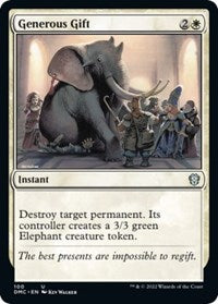 Generous Gift (100) [Commander: Dominaria United]