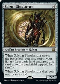 Solemn Simulacrum (191) [Commander: Dominaria United]