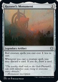 Hazoret's Monument (183) [Commander: Dominaria United]