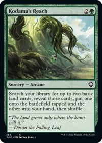 Kodama's Reach (134) [Commander: Dominaria United]