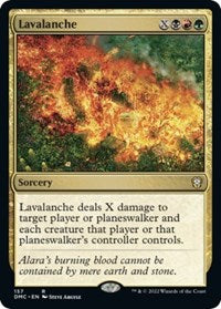 Lavalanche (157) [Commander: Dominaria United]