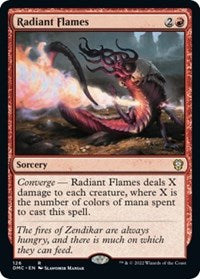 Radiant Flames (126) [Commander: Dominaria United]
