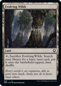 Evolving Wilds (208) [Commander: Dominaria United]