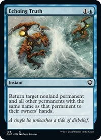 Echoing Truth (109) [Commander: Dominaria United]