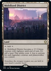Mobilized District (218) [Commander: Dominaria United]