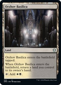 Orzhov Basilica (224) [Commander: Dominaria United]