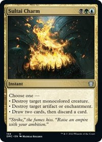 Sultai Charm (168) [Commander: Dominaria United]
