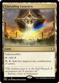 Cascading Cataracts (202) [Commander: Dominaria United]