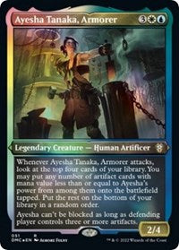 Ayesha Tanaka, Armorer (Foil Etched) (51) [Commander: Dominaria United]
