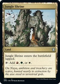 Jungle Shrine (215) [Commander: Dominaria United]