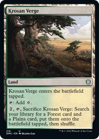 Krosan Verge (216) [Commander: Dominaria United]
