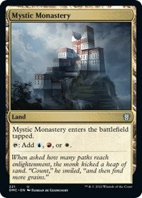 Mystic Monastery (221) [Commander: Dominaria United]