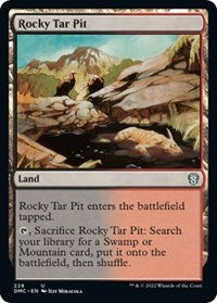 Rocky Tar Pit (228) [Commander: Dominaria United]