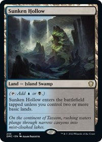 Sunken Hollow (235) [Commander: Dominaria United]