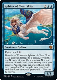 Sphinx of Clear Skies (67) [Dominaria United]