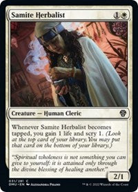 Samite Herbalist (31) [Dominaria United]