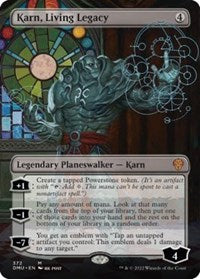 Karn, Living Legacy (Borderless) (372) [Dominaria United]