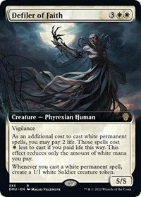 Defiler of Faith (Extended Art) (385) [Dominaria United]