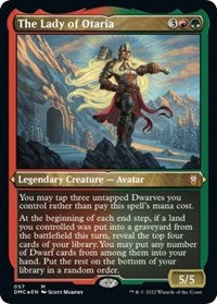 The Lady of Otaria (Foil Etched) (57) [Commander: Dominaria United]