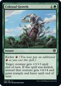 Colossal Growth (158) [Dominaria United]
