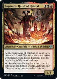 Lagomos, Hand of Hatred (205) [Dominaria United]