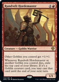 Rundvelt Hordemaster (142) [Dominaria United]
