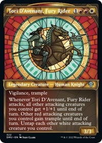 Tori D'Avenant, Fury Rider (Showcase) (322) [Dominaria United]