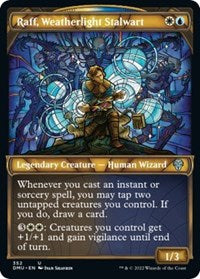 Raff, Weatherlight Stalwart (Textured Foil) (352) [Dominaria United]