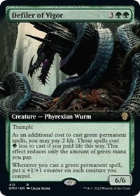 Defiler of Vigor (Extended Art) (412) [Dominaria United]