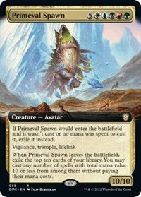 Primeval Spawn (Extended Art) (89) [Commander: Dominaria United]