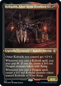 Rohgahh, Kher Keep Overlord (Foil Etched) (63) [Commander: Dominaria United]