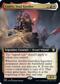 Cadric, Soul Kindler (Extended Art) (86) [Commander: Dominaria United]