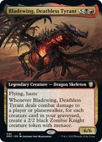 Bladewing, Deathless Tyrant (Extended Art) (85) [Commander: Dominaria United]
