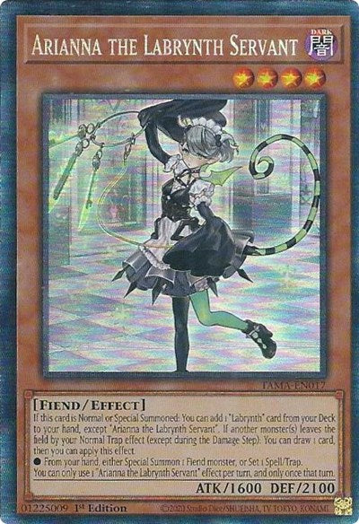 Arianna the Labrynth Servant (CR) (TAMA-EN017) [Tactical Masters]