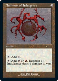 Talisman of Indulgence (Retro Frame) (1054) [Secret Lair Drop Series]