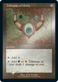Talisman of Unity (Retro Frame) (Foil Etched) (1056) [Secret Lair Drop Series]