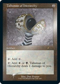 Talisman of Hierarchy (Retro Frame) (Foil Etched) (1057) [Secret Lair Drop Series]