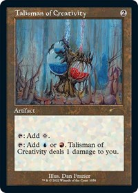 Talisman of Creativity (Retro Frame) (1058) [Secret Lair Drop Series]