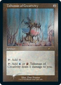 Talisman of Creativity (Retro Frame) (Foil Etched) (1058) [Secret Lair Drop Series]