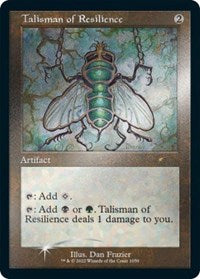 Talisman of Resilience (Retro Frame) (Foil Etched) (1059) [Secret Lair Drop Series]
