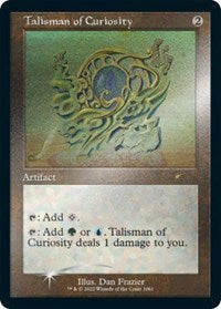 Talisman of Curiosity (Retro Frame) (Foil Etched) (1061) [Secret Lair Drop Series]