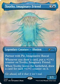 Toothy, Imaginary Friend (Borderless) (1049) [Secret Lair Drop Series]