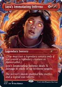 Jaya's Immolating Inferno (1063) [Secret Lair Drop Series]