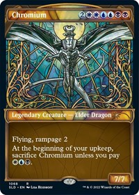Chromium (Stained Glass) (Textured Foil) (1068) [Secret Lair Drop Series]