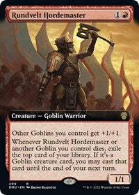 Rundvelt Hordemaster (Extended Art) (409) [Dominaria United]