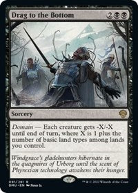 Drag to the Bottom (91) [Dominaria United]