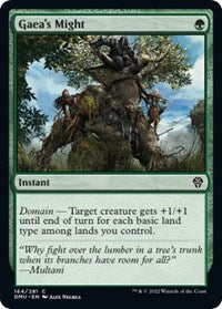 Gaea's Might (164) [Dominaria United]