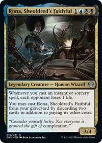 Rona, Sheoldred's Faithful (216) [Dominaria United]