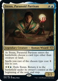 Stenn, Paranoid Partisan (221) [Dominaria United]